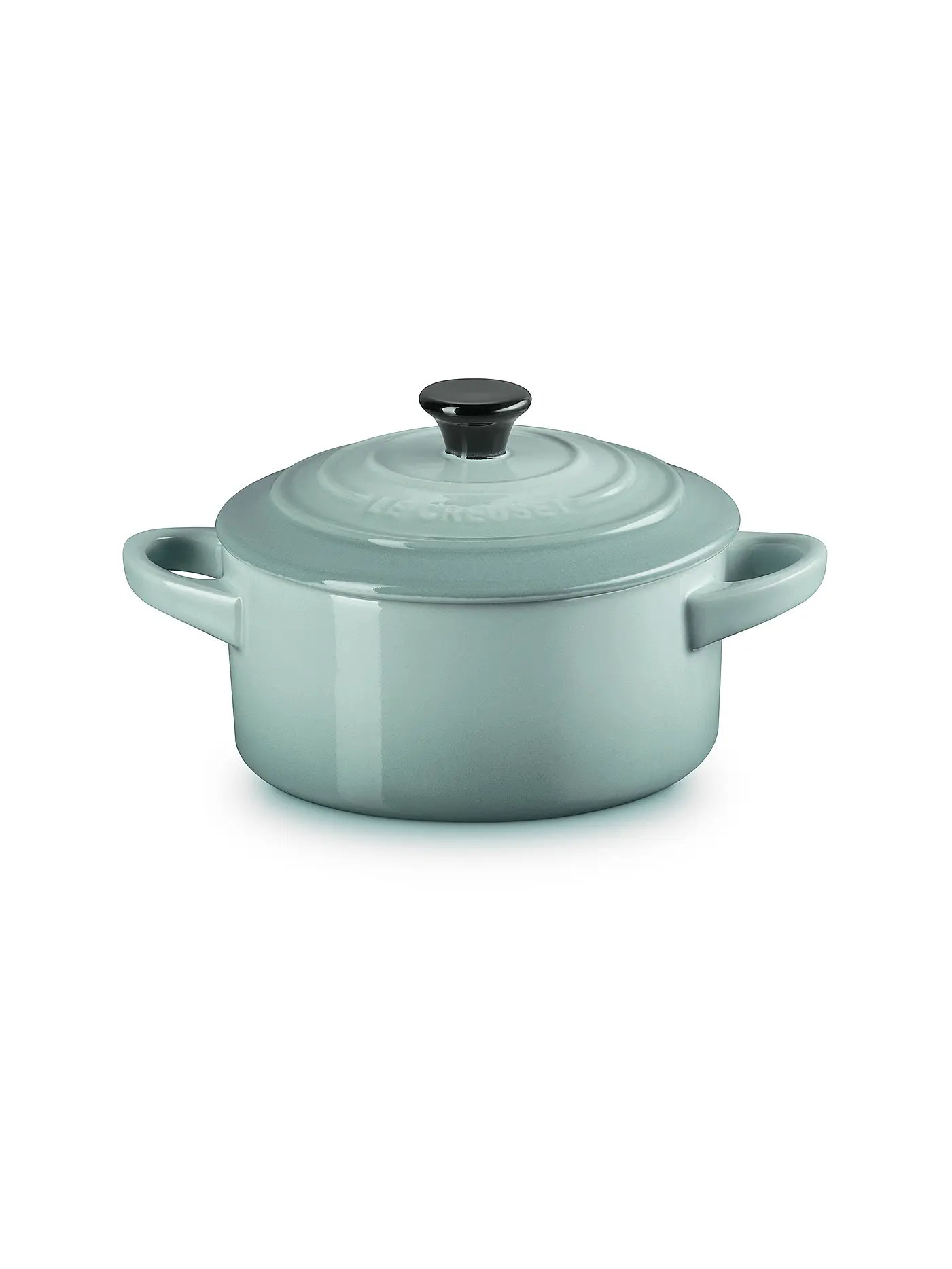 LE CREUSET | Mini-Cocotte "Poterie" 10cm  0,2L Meringue | hellgrau